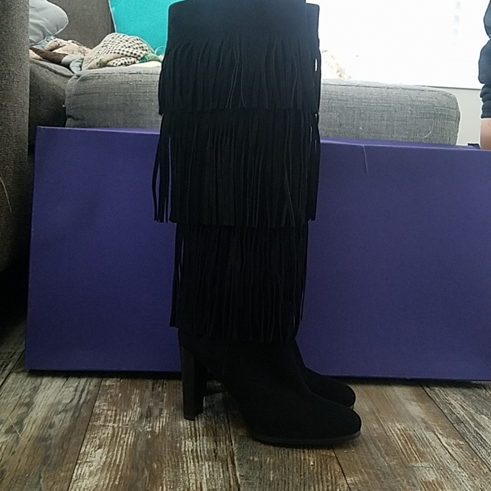 Stuart Weitzman FRINGIE boot